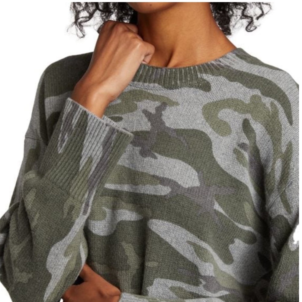 Rails NWT Juno Sweater Size Small | Camo Print - Picture 3 of 10